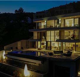 6 bedroom villa with infinity pool and sea views, Korcula Island, sleeps 12